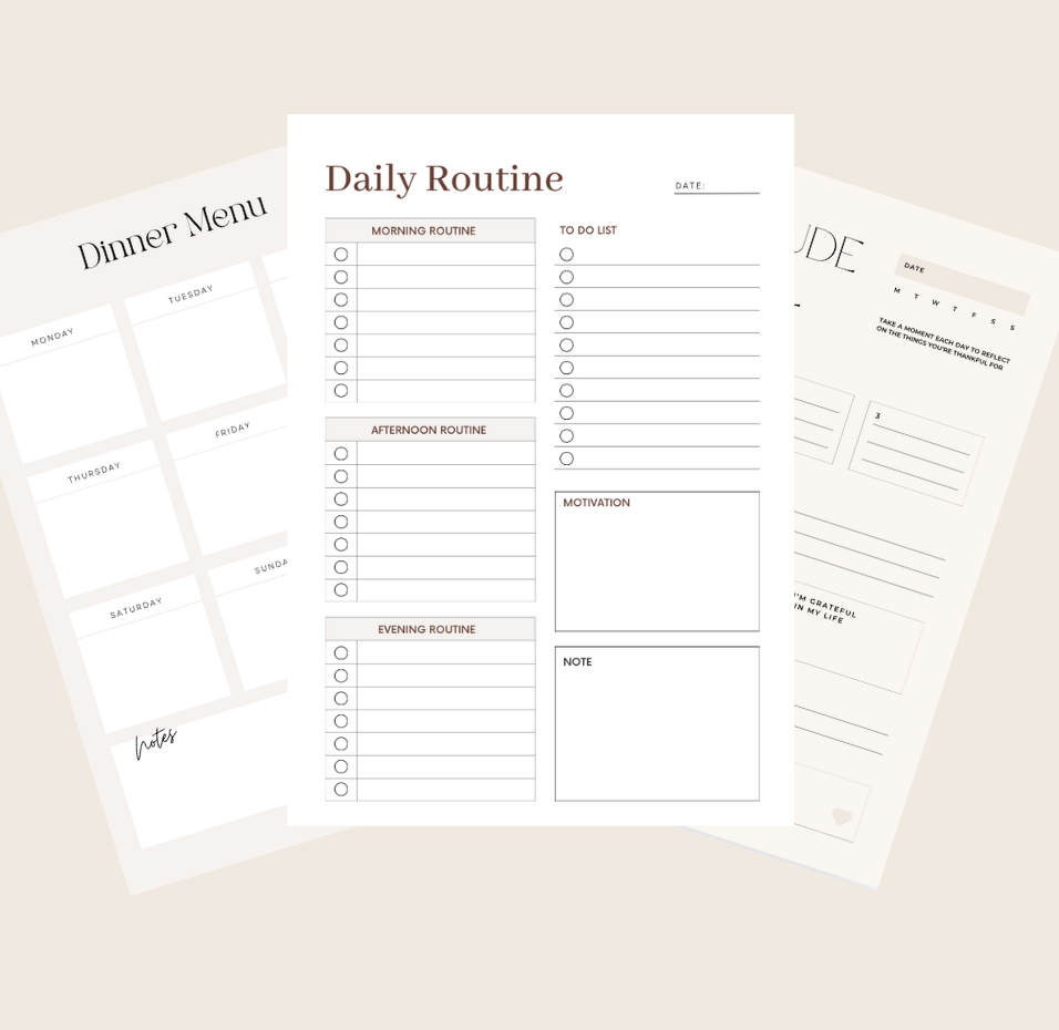 Wellness & Productivity Trackers